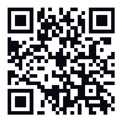 QR code that opens the app store for No Contact Tracker